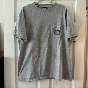 Harley Davidson XL Grey Pocket Tee Miami